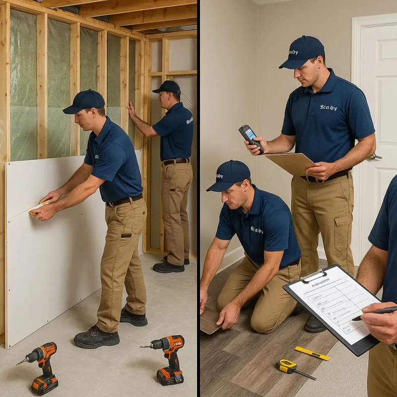Repairs and Reconstruction process in Pace, FL