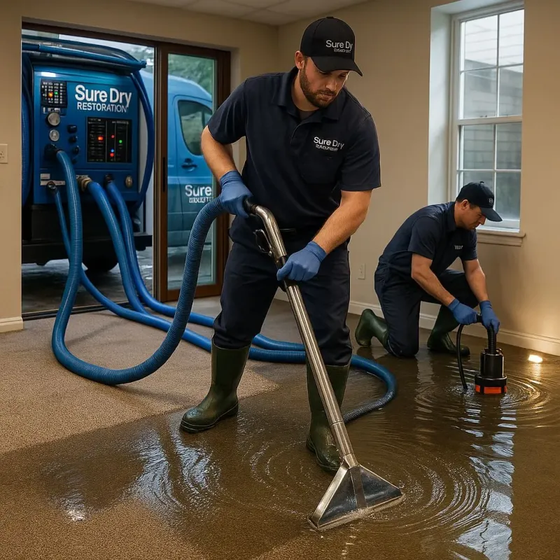 Water Extraction and Removal process in Pace, FL
